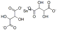 2,3-DIHYDROXYBUTANEDIOATE, Λ<SUP>2</SUP>-STANNANE 结构式