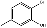 2-溴-5-甲基苯酚 结构式