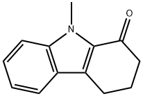 9-甲基-2,3,4,9-四氢-1H-咔唑-1-酮 结构式
