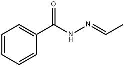 Benzoic acid, ethylidenehydrazide, (E)- (8CI,9CI) 结构式