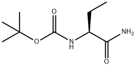 BOC-2-氨基-丁酰胺 结构式