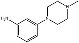 3-(4-甲基哌嗪-1-基)苯胺 结构式