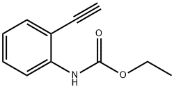 Carbamic  acid,  (2-ethynylphenyl)-,  ethyl  ester  (9CI) 结构式