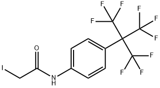 4-perfluoro-tert-butyl-phenyliodoacetamide 结构式