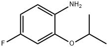 4-氟-2-异丙氧基苯胺 结构式