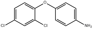 4-(2,4-二氯苯氧基)苯胺 结构式