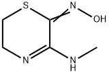 5,6-二氢-3-(甲基氨基)-2H-1,4-噻嗪-2-酮肟 结构式