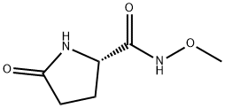 2-Pyrrolidinecarboxamide,N-methoxy-5-oxo-,(S)-(9CI) 结构式