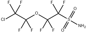 2-(2-CHLORO-1,1,2,2-TETRAFLUOROETHOXY)-1,1,2,2-TETRAFLUORO-ETHANESULFONAMIDE 结构式