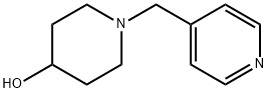 1-(4-吡啶甲基)-4-哌啶醇 结构式