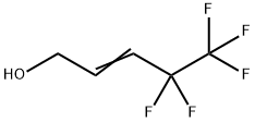 (E)-4,4,5,5,5-Pentafluoropent-2-en-1-ol 结构式