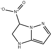 1H-Imidazo[1,2-b]pyrazole,  2,3-dihydro-3-nitro- 结构式