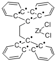 乙烯双(9-芴基)二氯化锆 结构式