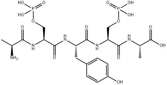 alanyl-phosphoseryl-phosphotyrosyl-seryl-alanine 结构式