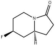 3(2H)-Indolizinone,7-fluorohexahydro-,trans-(9CI) 结构式