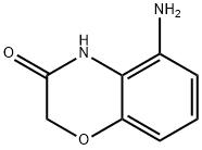 5-氨基-2H-苯并[B][1,4]噁嗪-3(4H)-酮 结构式