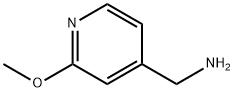 (2-甲氧基吡啶-4-基)甲胺 结构式