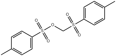 [(4-Methylphenyl)sulfonyl]methyl 4-methylbenzenesulfonate 结构式