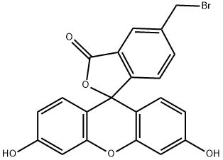 5-溴甲基荧光素 结构式