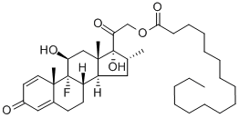 地塞米松棕榈酸酯 结构式