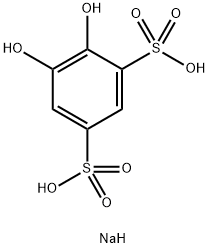 邻苯二酚-3,5-二磺酸钠 结构式