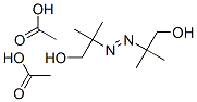 2,2'-Azobis[2-methyl-1-propanol]diacetate 结构式