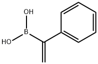 1-苯基乙烯基硼酸 结构式