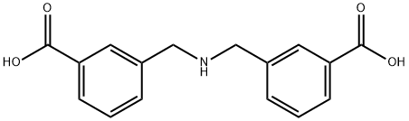 BIS-(3-AMINOMETHYLBENZOIC ACID) 结构式