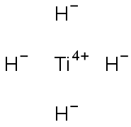 titanium tetrahydride  结构式