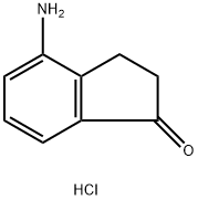 4-AMINO-2,3-DIHYDRO-1H-INDEN-1-ONE HYDROCHLORIDE 结构式
