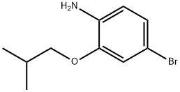 4-溴-2-异丁氧基苯胺 结构式