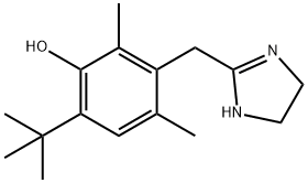 羟甲唑啉 结构式