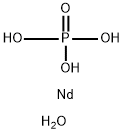 磷酸钕(III)水合物 结构式