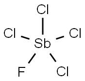 ANTIMONY TETRACHLOROMONOFLUORIDE 结构式