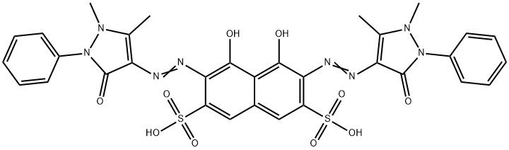 偶氮安替比林Ⅲ 结构式