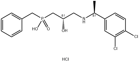 CGP55845 HYDROCHLORIDE 结构式