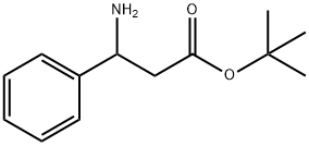 tert-butyl 3-aMino-3-phenylpropanoate 结构式