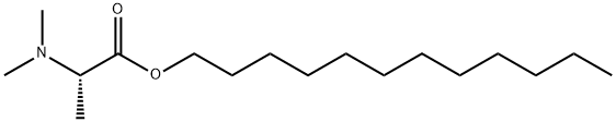 十二烷基二甲基-L-丙氨酸 结构式