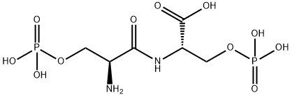 phosphoseryl-phosphoserine 结构式