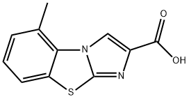 5-METHYLIMIDAZO[2,1-B]BENZOTHIAZOLE-2-CARBOXYLIC ACID 结构式