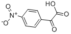 4-硝基苯乙醛酸 结构式