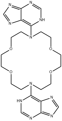 1,4,10,13-Tetraoxa-7,16-diazacyclooctadecane, 7,16-di(1H-pyrin-6-yl)- 结构式