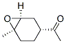 Ethanone, 1-(6-methyl-7-oxabicyclo[4.1.0]hept-3-yl)-, (1alpha,3alpha,6alpha)- (9CI) 结构式