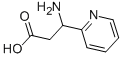 3-氨基-3-(吡啶-2-基)丙酸 结构式