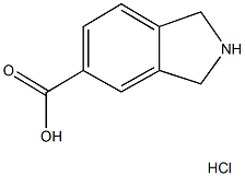 异吲哚啉-5-羧酸盐酸盐 结构式