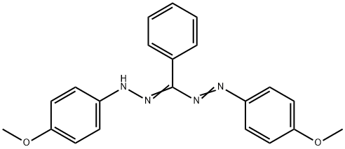 1,5-双-(4-甲氧苯基)-3-苯基甲 结构式