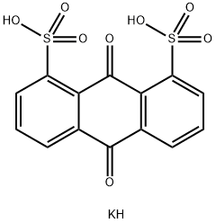 蒽醌-1,8-二磺酸二钾 结构式
