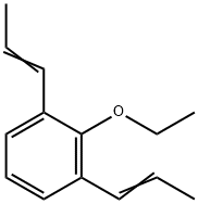Benzene, 2-ethoxy-1,3-di-1-propenyl- (9CI) 结构式