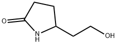 5-(2-HYDROXY-ETHYL)-PYRROLIDIN-2-ONE 结构式