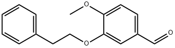4-Methoxy-3-(phenethyloxy)benzaldehyde 结构式